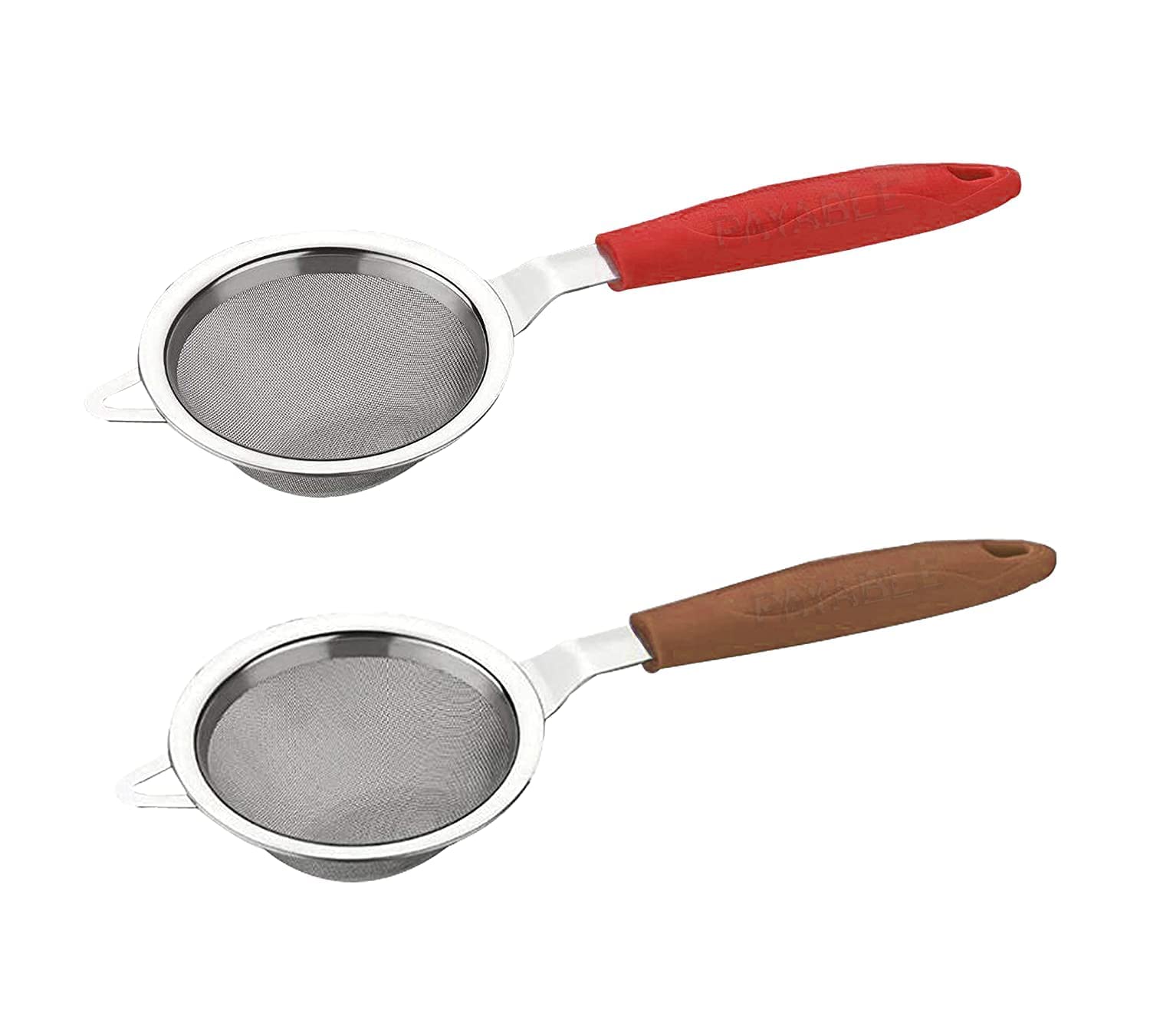 Buy Tea and Coffee Strainer Filter with Stainless Steel Mesh (Set of 2