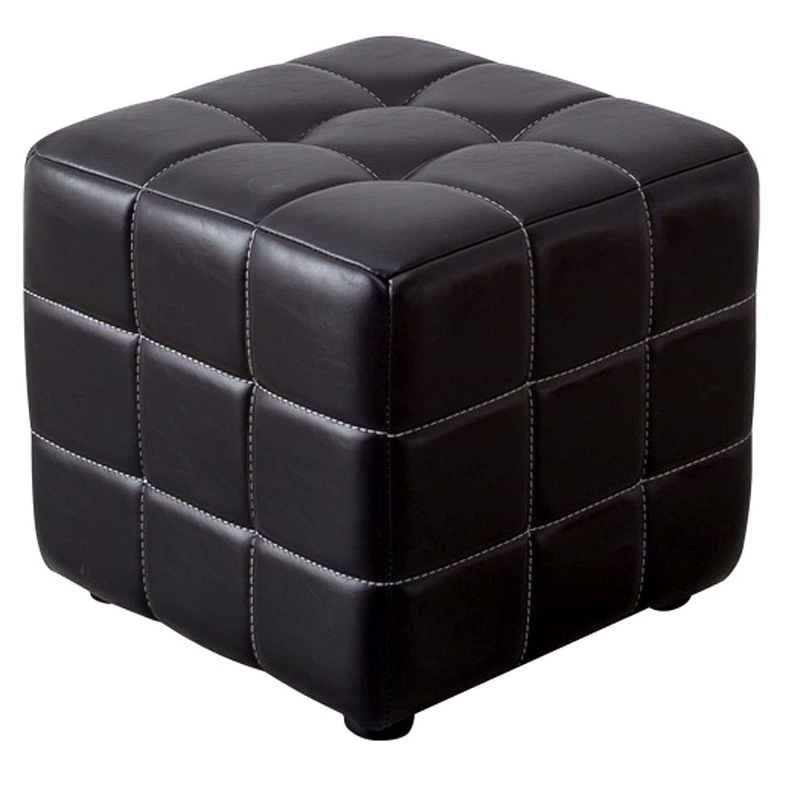 Pouf de changement de chaussures pour l'entrée, tabouret de pied confortable de salon