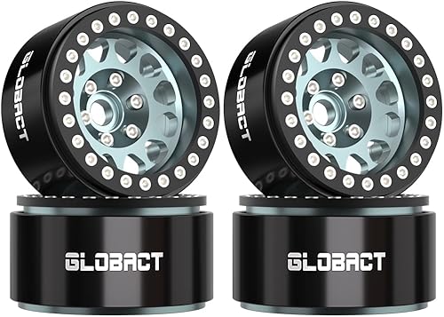 Miniatura 8 de EPINON RC 1.9inch Beadlock Wheels - Offset -10.5mm Aluminum Wheel Rim Hub for 110 RC Crawler Car Axial SCX10 UTB10 TRX4 TRX6 Redcat Gen7 Gen8 VS4-10
