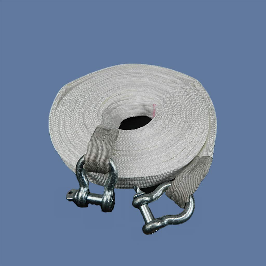Corde de treuil et sangle de remorquage de récupération 15t pour câble de voiture en panne