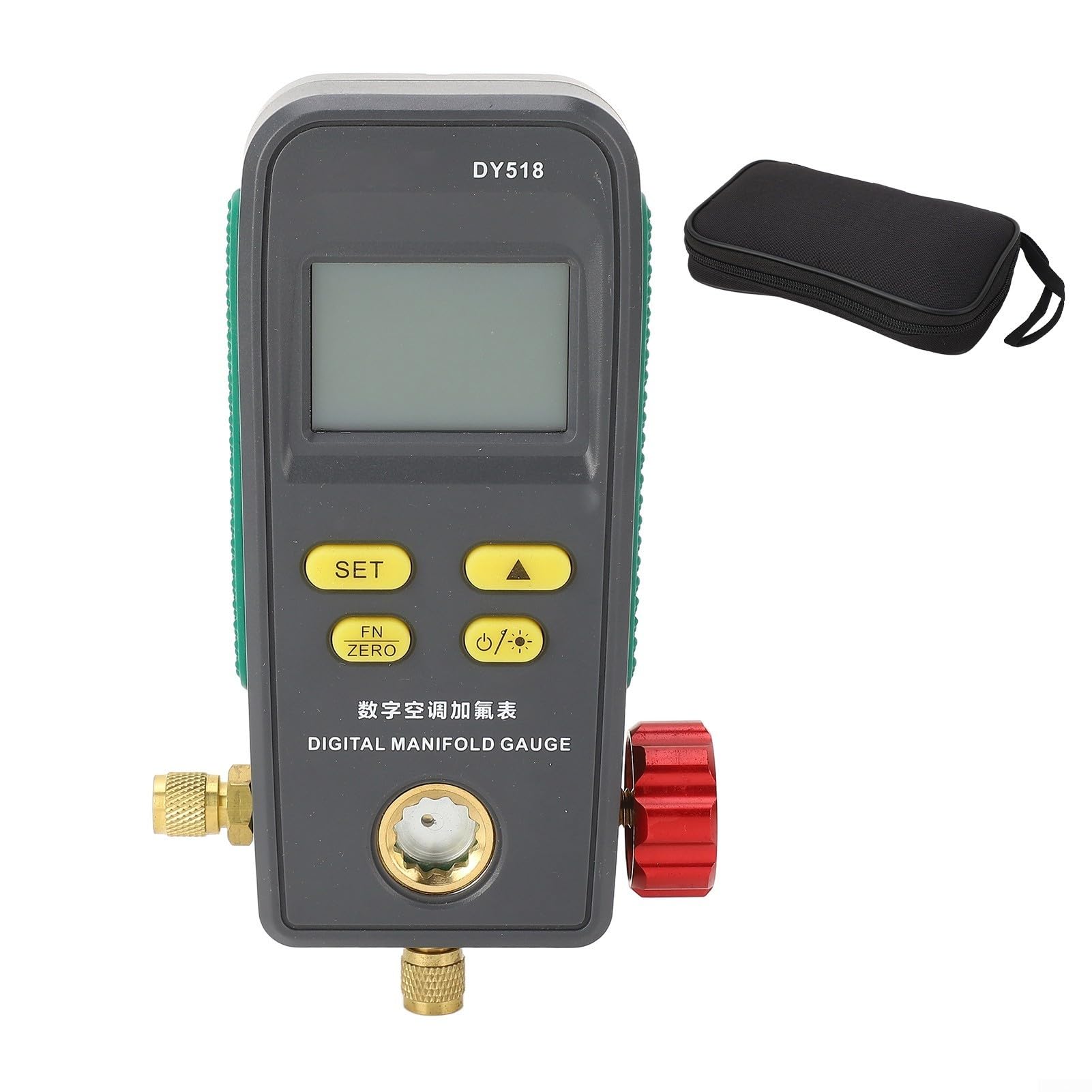 ABS Silicone Pressure Gauge 1/4 Inch Leak Detection Tool