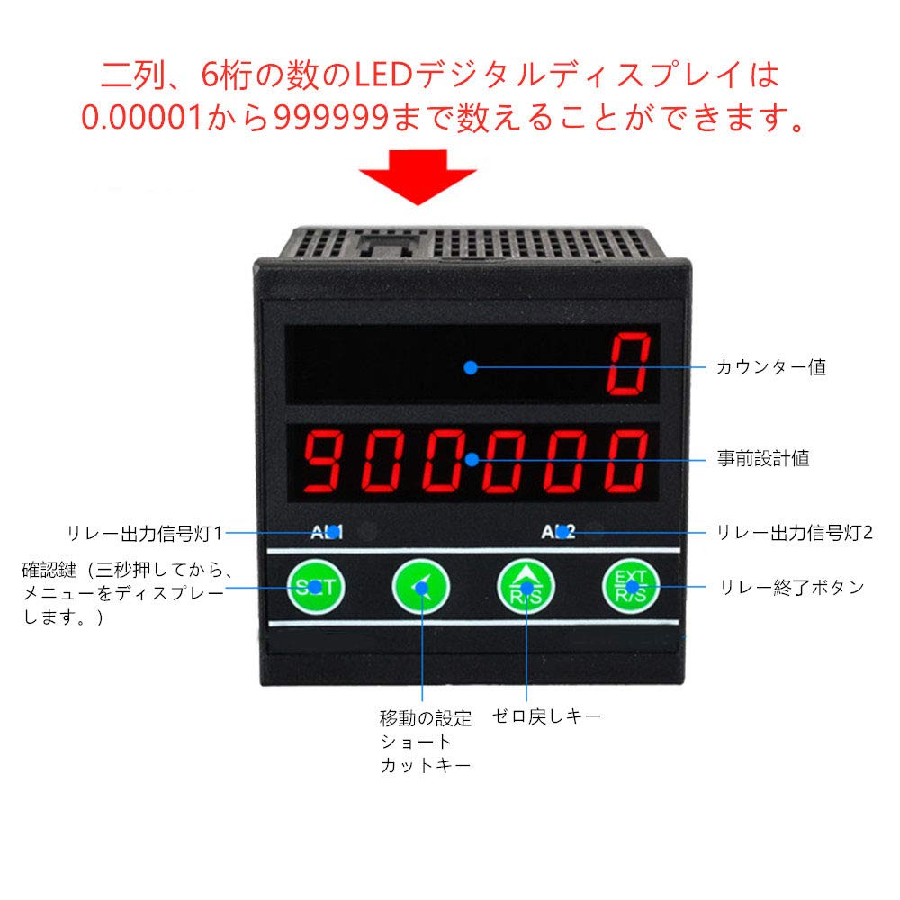 Amazon | BAOSHISHAN 自動カウンター デジタルカウンター 知能