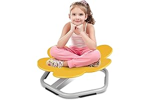 GCCSJ Kids Sensory Swivel Chair for Restless, Fidgety Sensory Kids Age 3+