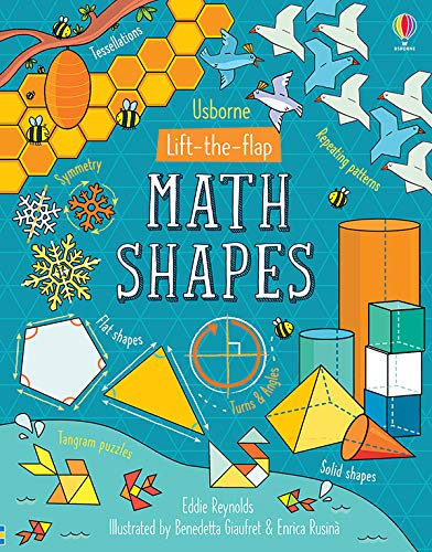 Lift-the-Flap Math Shapes (IR) Board book – January 1, 2019