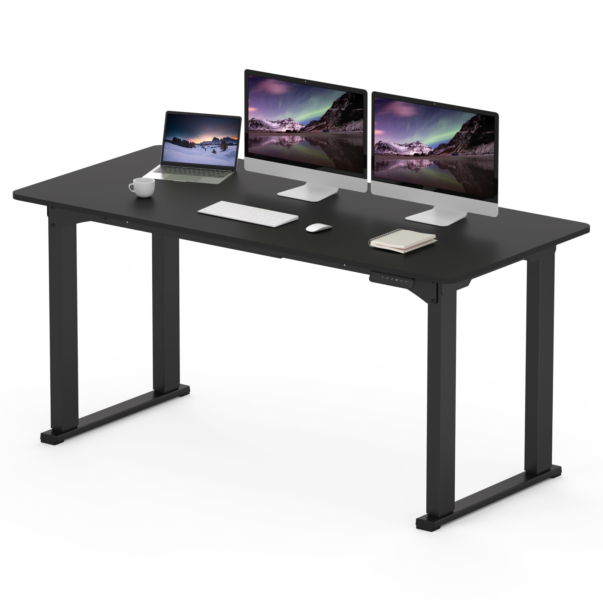 テーブル・チェア・ハンモック MIKADZUKI matte black Amazon.com: SANODESK 4-Leg Standing Desk, Electric Height