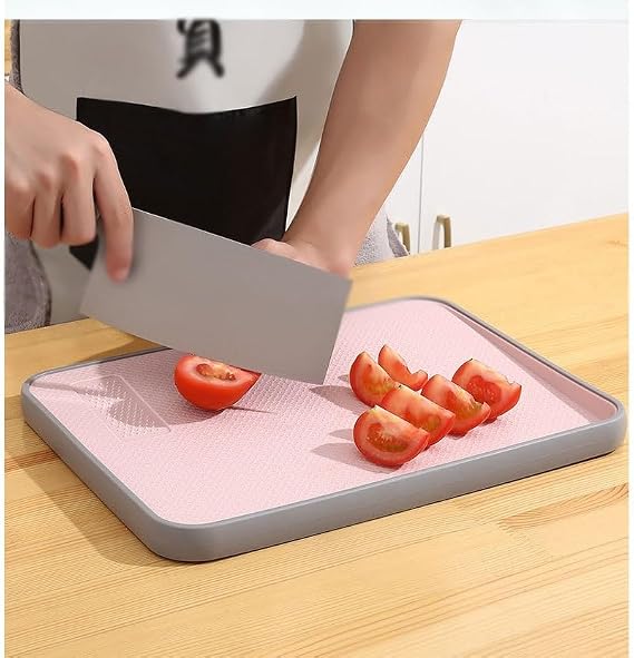 Kitchen Utensils Sided Cutting Board Set Plastic Household