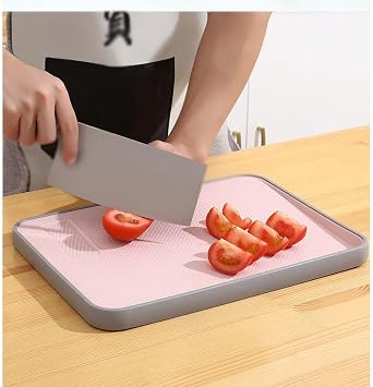 Kitchen Utensils Sided Cutting Board Set Plastic Household