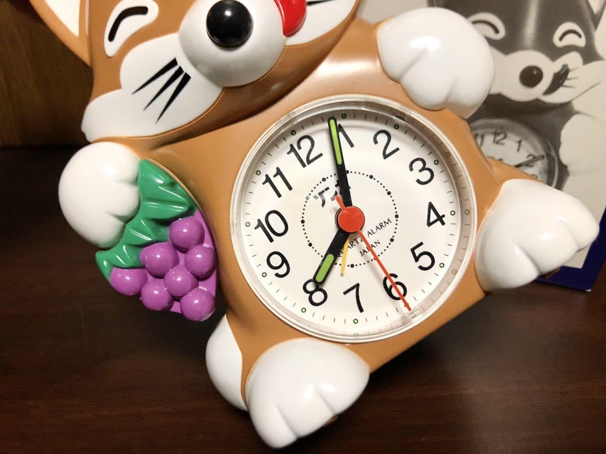 Amazon.co.jp: セフゾン ゾン太 目覚まし時計 アステラス製薬 きつね