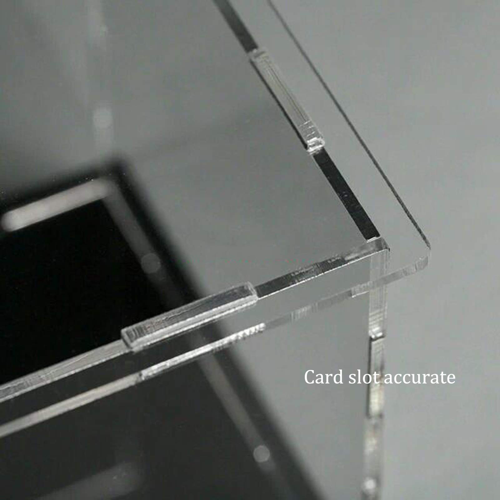 HMF 46801 Acryl Vitrine/Schaukasten für Modellautos, Figuren 24 x 12 x
