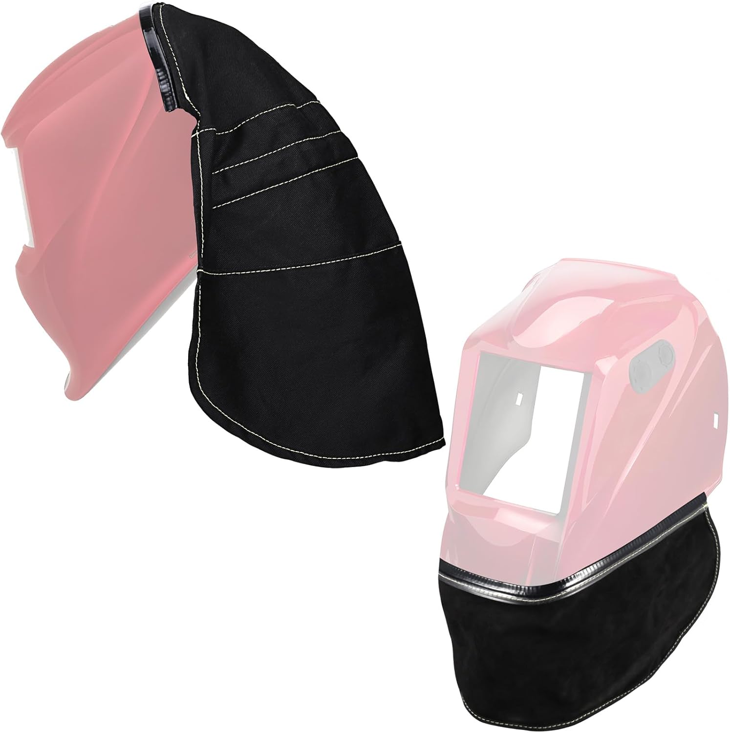 MATINA Welding Helmet Cover for Full Frontal and Back Neck Coverage with Press Fit Seal