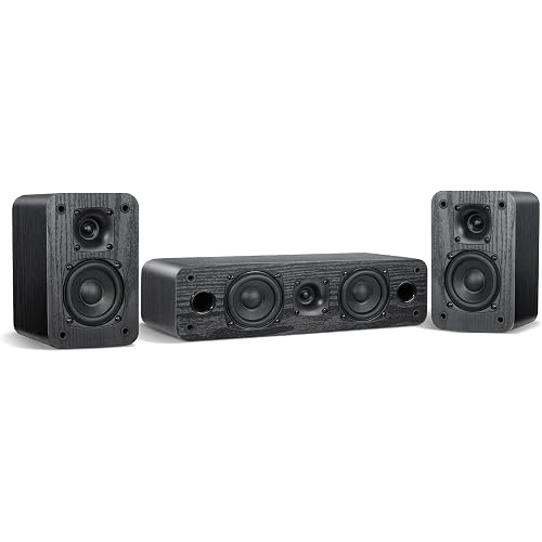 Saiyin 3.0 Home Theater System, Surround Sound Speakers with Horn Tweeter | Crystal Clear Dialogue, 150W Peak Power, For Home Audio/RV, Amplifier Required, Cable Not Included, Passive