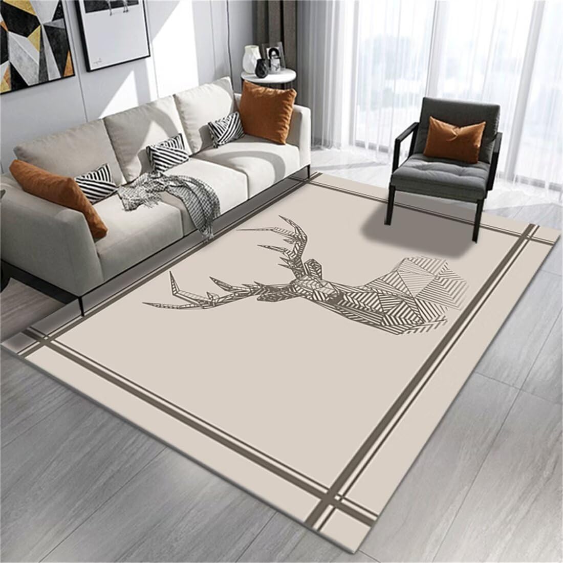 Tapis superbe ne tombe pas anti-perte pour bébé et entrée