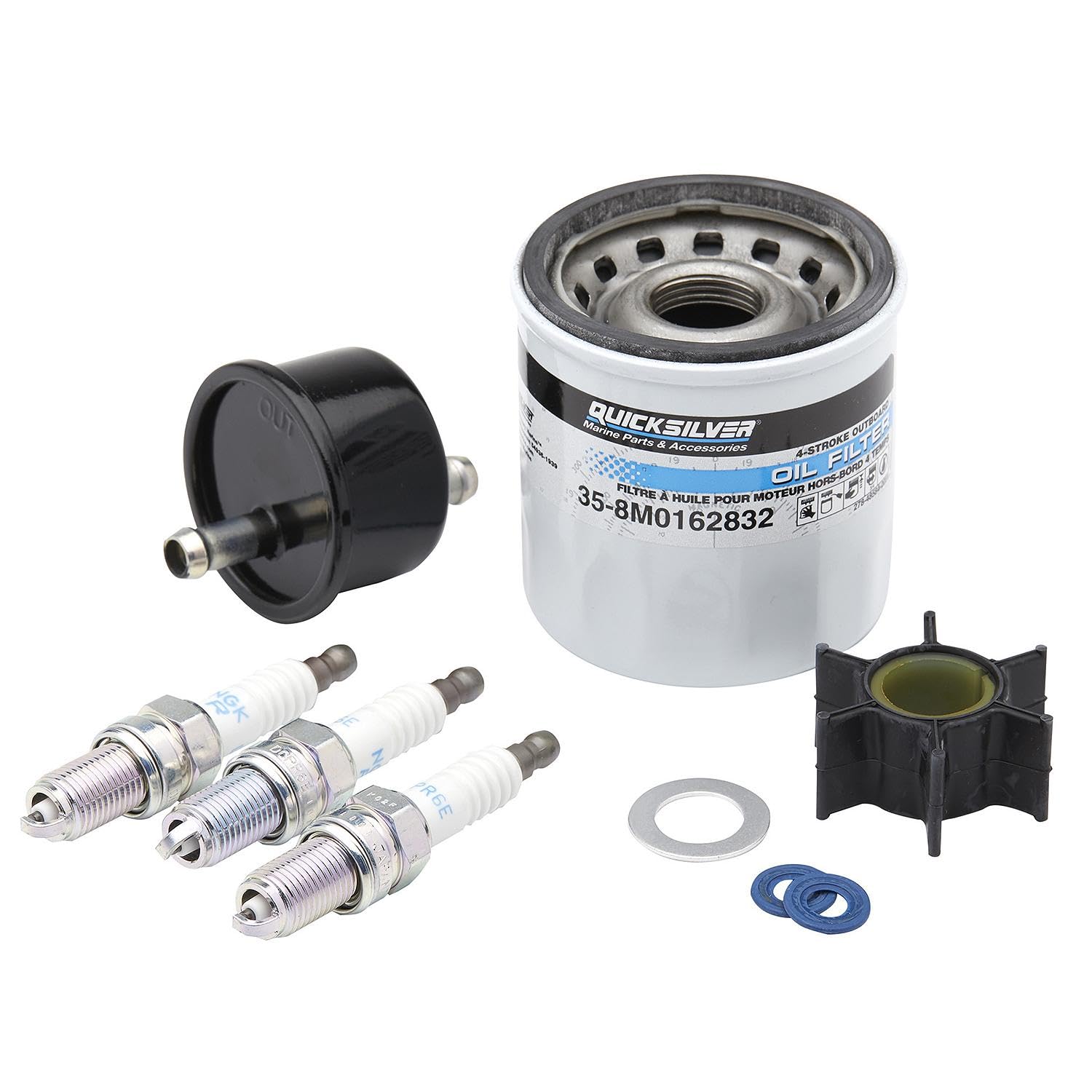 Mercury quick silver 881247a 1 オルタネーター Amazon.com : Quicksilver 8M0172124 Outboard Service Kit for