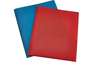 Organize and Secure with Our Durable Plastic Folder Pockets