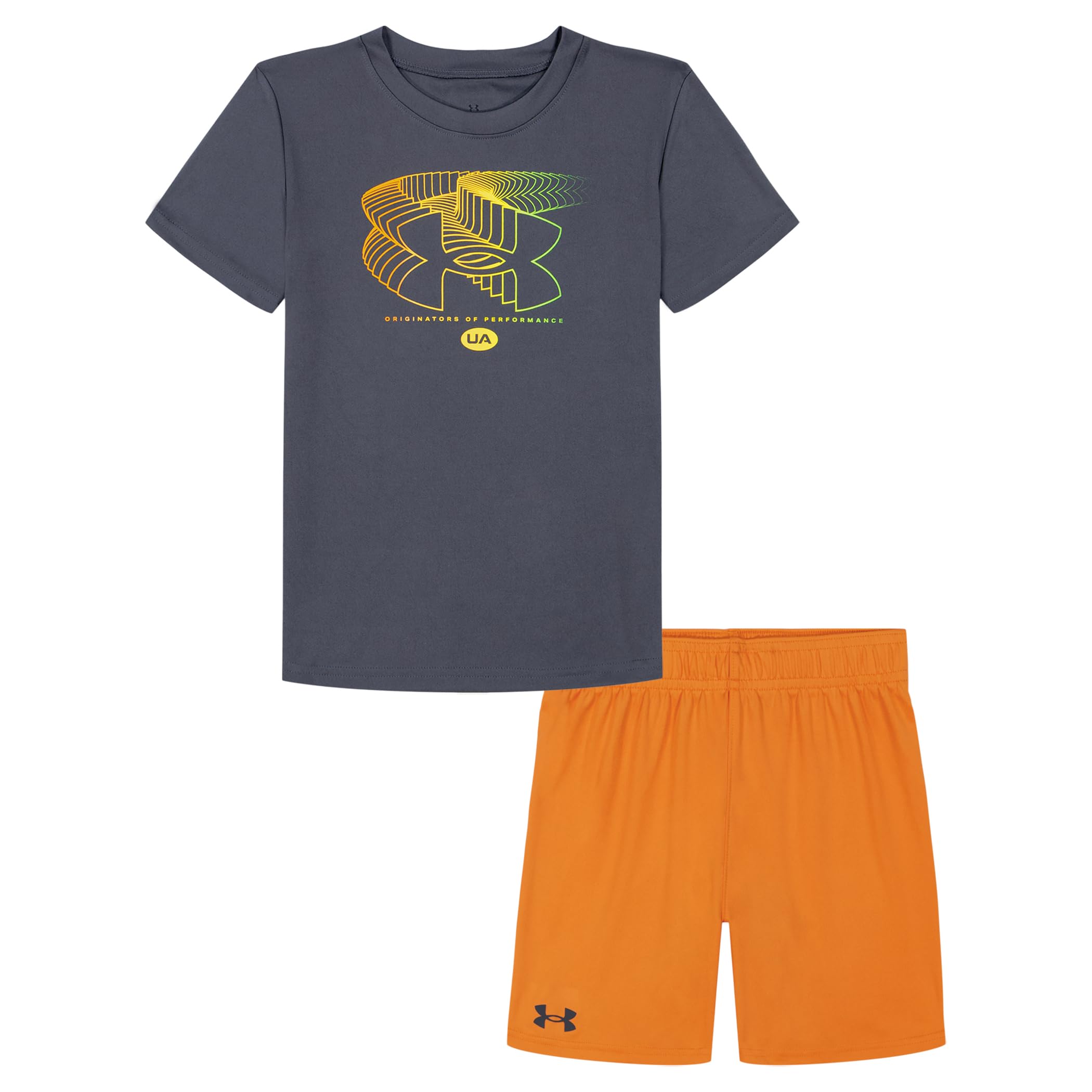 Under Armour Boys' 2-piece Short Sleeve Graphic T-Shirt and Shorts Set