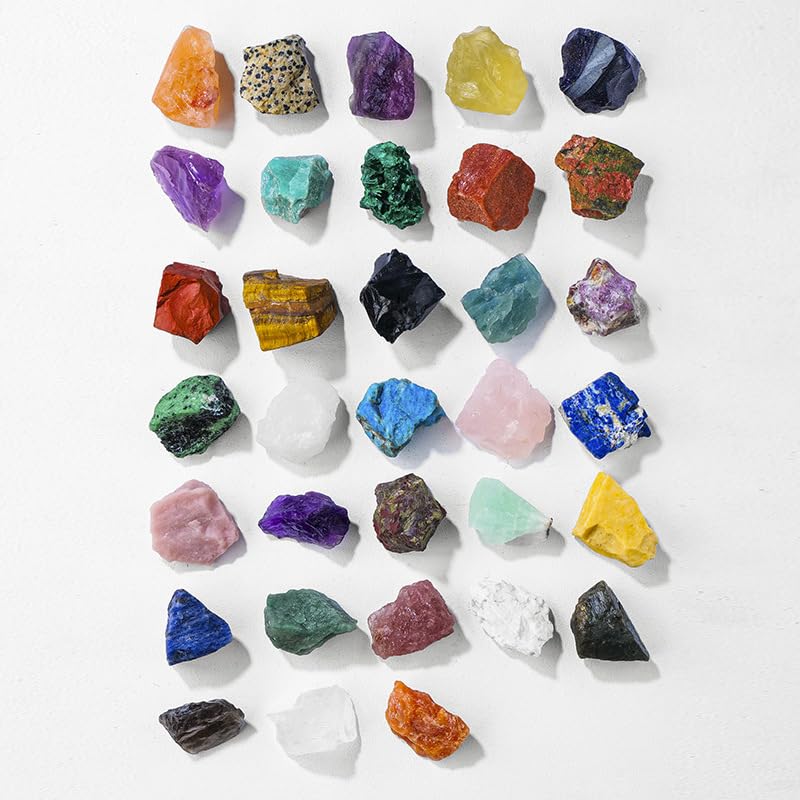 Cristales naturales para tambor de pulido de gemas y rocas rústicas 1kg 2