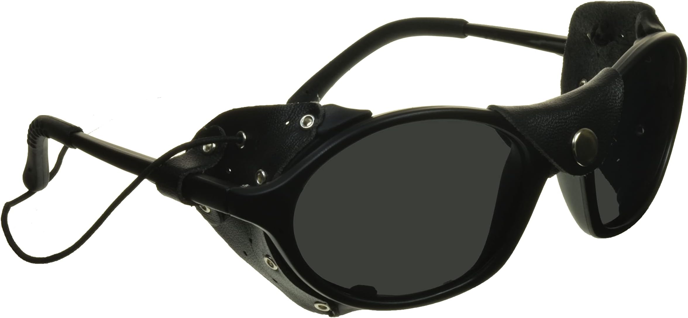 proSPORT Leather Side Shield Sunglass Polarized Aviator Motorcycle Mountaineer Glacier Arctic Hiking Wind-Proof