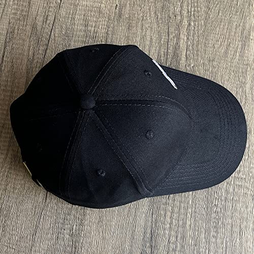 Kubila Bass Fish Mens Hats - Fly Fishing Gifts For Men Women Curved Brim Adjustable Dad Hat Outdoor Embroidered Baseball Caps (Black White) #TOP4