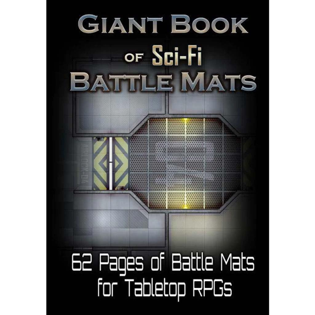 Giant Book Of Sci-Fi Battle Mats (A3)