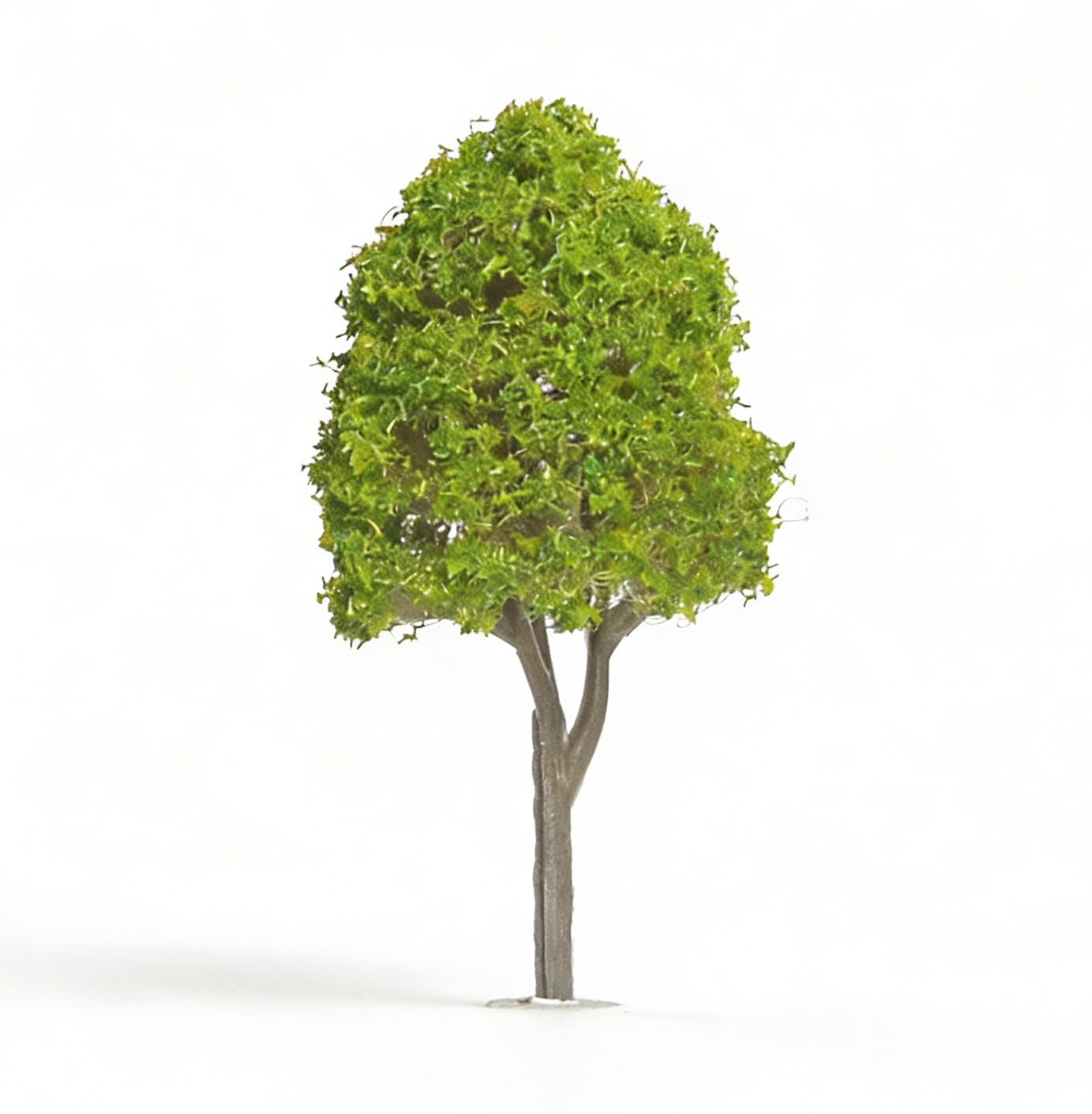 NEOLIAN Miniature Model Trees, 2.36 inch Height, Plastic Trunk with Green Foliage, 20 Pcs for Model Making Diorama Landscapes