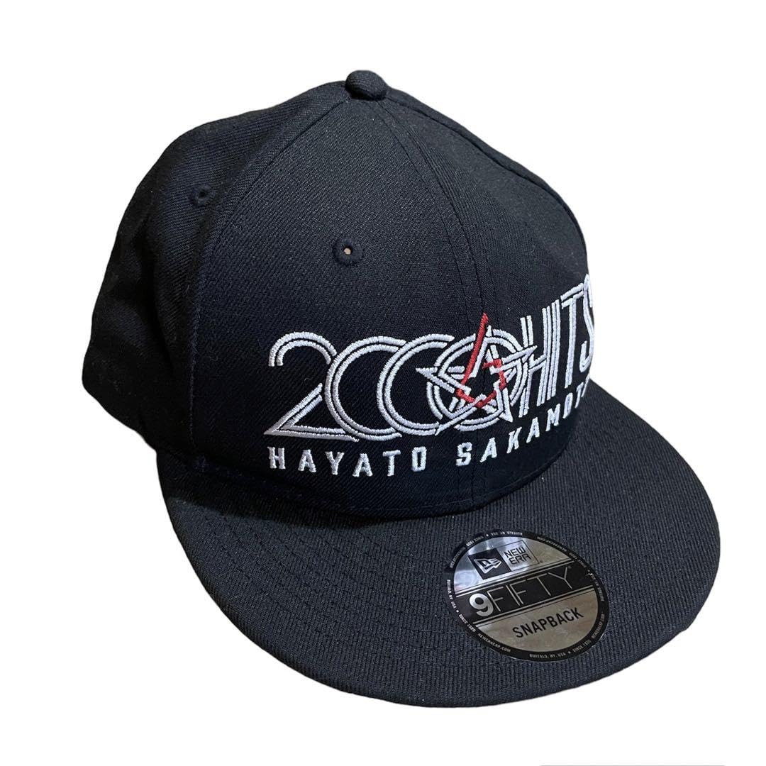 Amazon.co.jp: ニューエラ 坂本勇人2000本安打記念 キャップ 黒 帽子