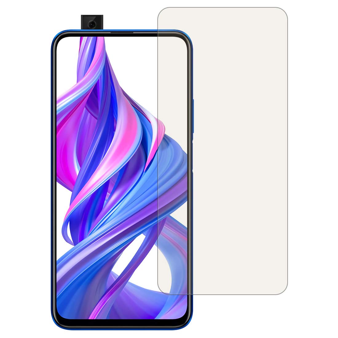 PDA工房 Honor 9X (中国版) 9H高硬度[ブルーライトカット] 保護 フィルム 光沢 日本製