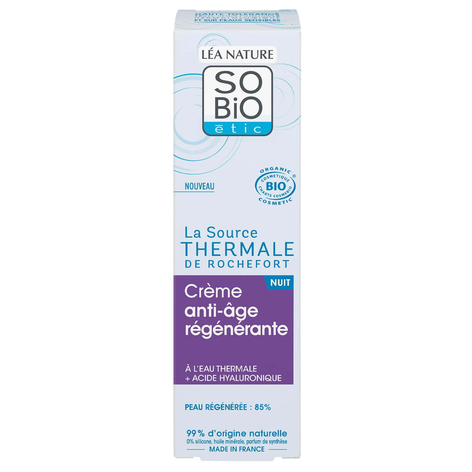 So Bio étic - Crème nuit anti-âge régénérante