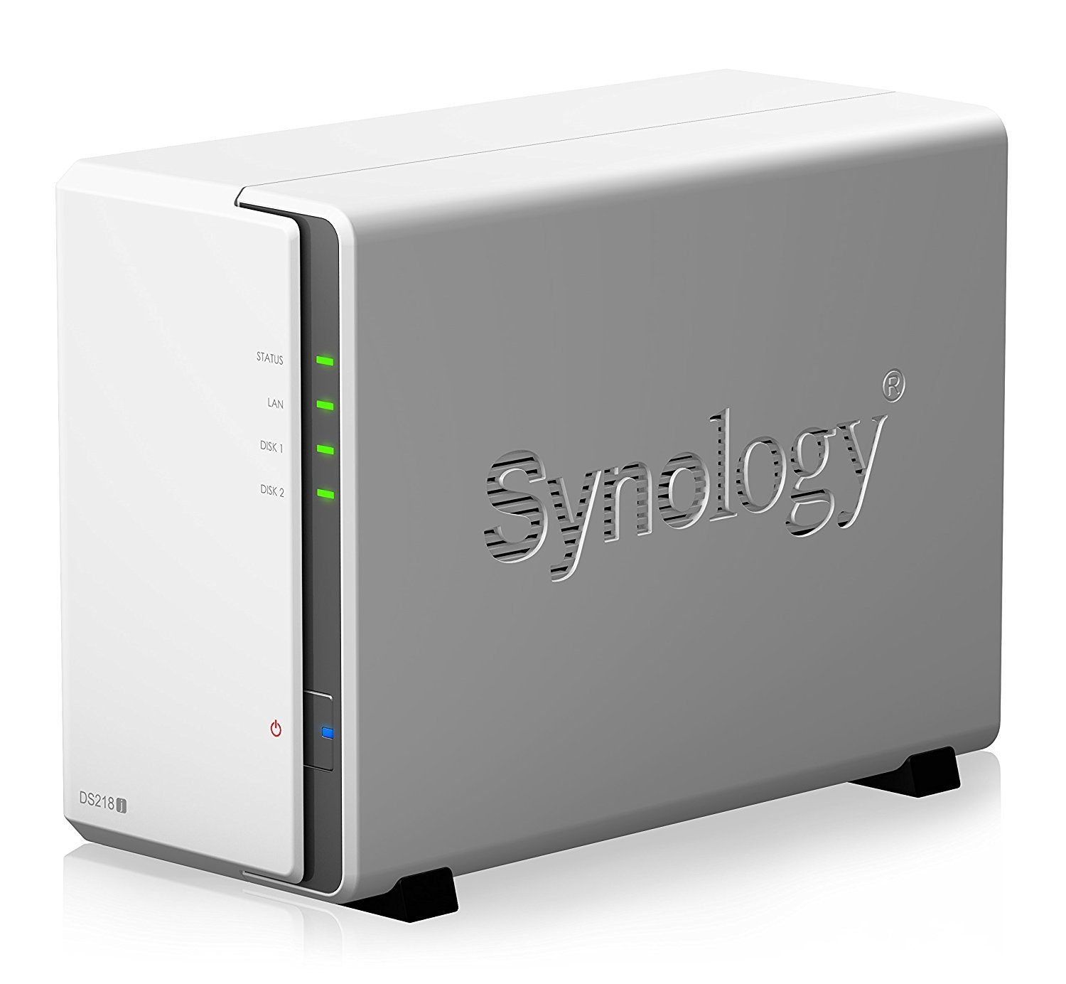Synology NAS DS218j + 4TB HDD×2 Synology DS218j 2-Bay 4TB Bundle mit 2X 2TB HDs: Amazon.de