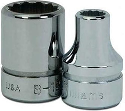 Miniatura 14 de Williams B-1218 Zócalo de 12 puntos poco profundo de 9/16 pulgadas