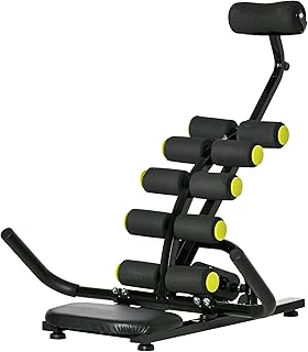 Soozier Core & Abdominal Trainers, Height Adjustable Inversion/Sit Up Exercise Equipment, Ab Crunch Machine, Compact Whole...