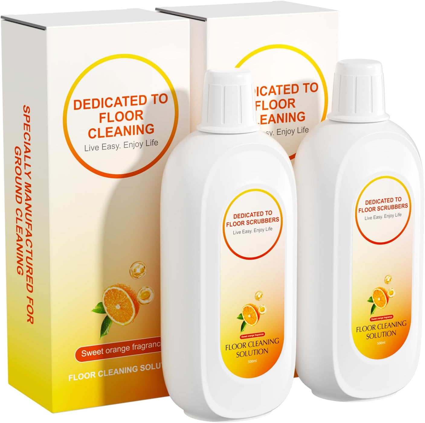 Floor Cleaning Solution Compatible With Tineco, Deep Cleans for Multiple Hard Floors, Suitable With All Robot Vacuums with Mopping and Cordless Wet/Dry Vacuum Mop (Sweet Orange 2 Bottle) Floor Cleaning Solution Compatible With Tineco, Deep Cleans for Multiple Hard Floors, Suitable With All Robot Vacuums with Mopping and Cordless Wet/Dry Vacuum Mop (Sweet Orange 2 Bottle)