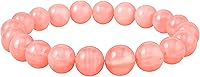 Vista 880 de Amazing Gemstone Pulsera de cristal para mujeres y hombres, pulsera de cristal curativo de protección, pulsera elástica con cuentas de piedras