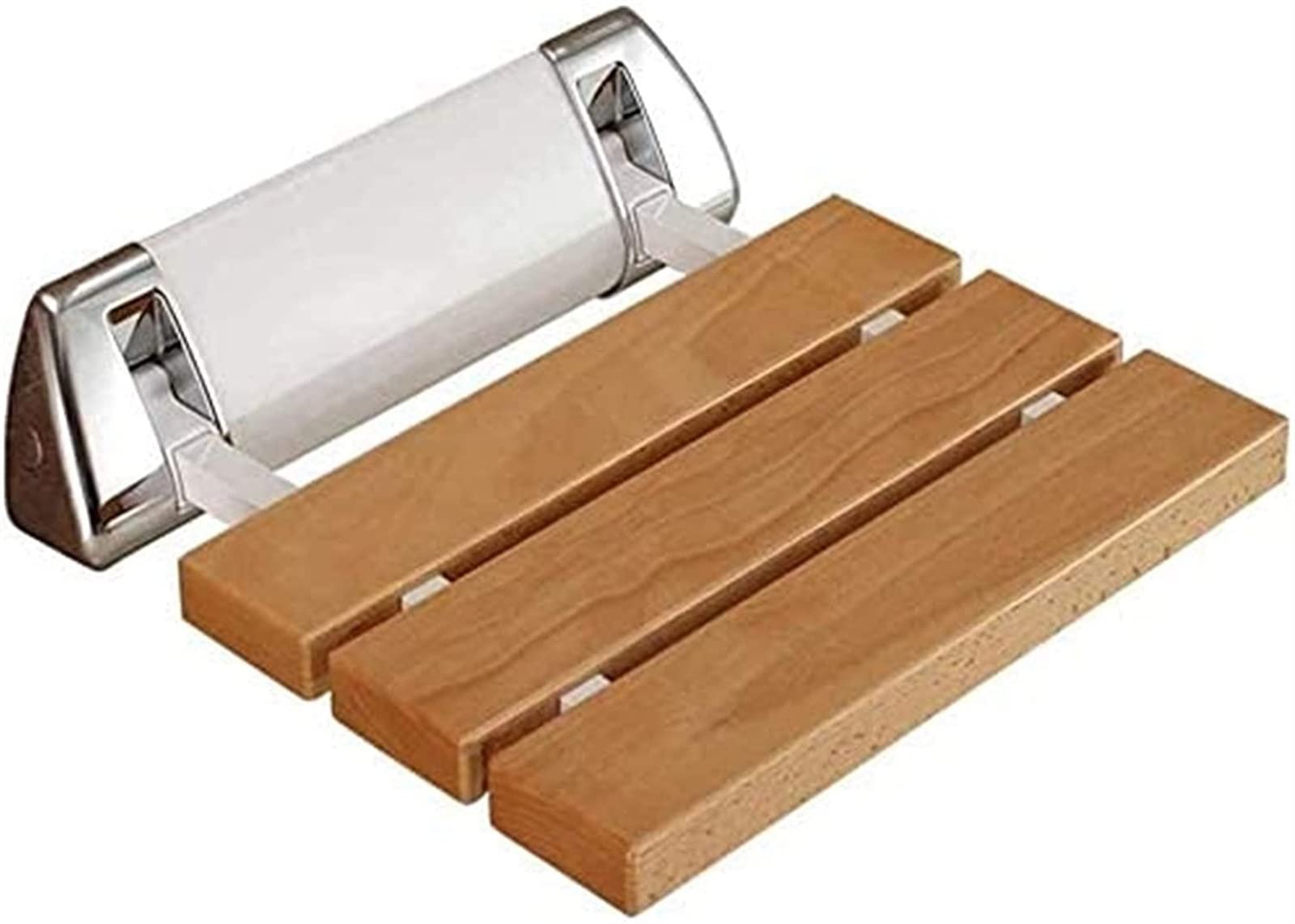Tabouret de salle de bain et tabouret d'entrée mural pliant avec kit de fixation murale