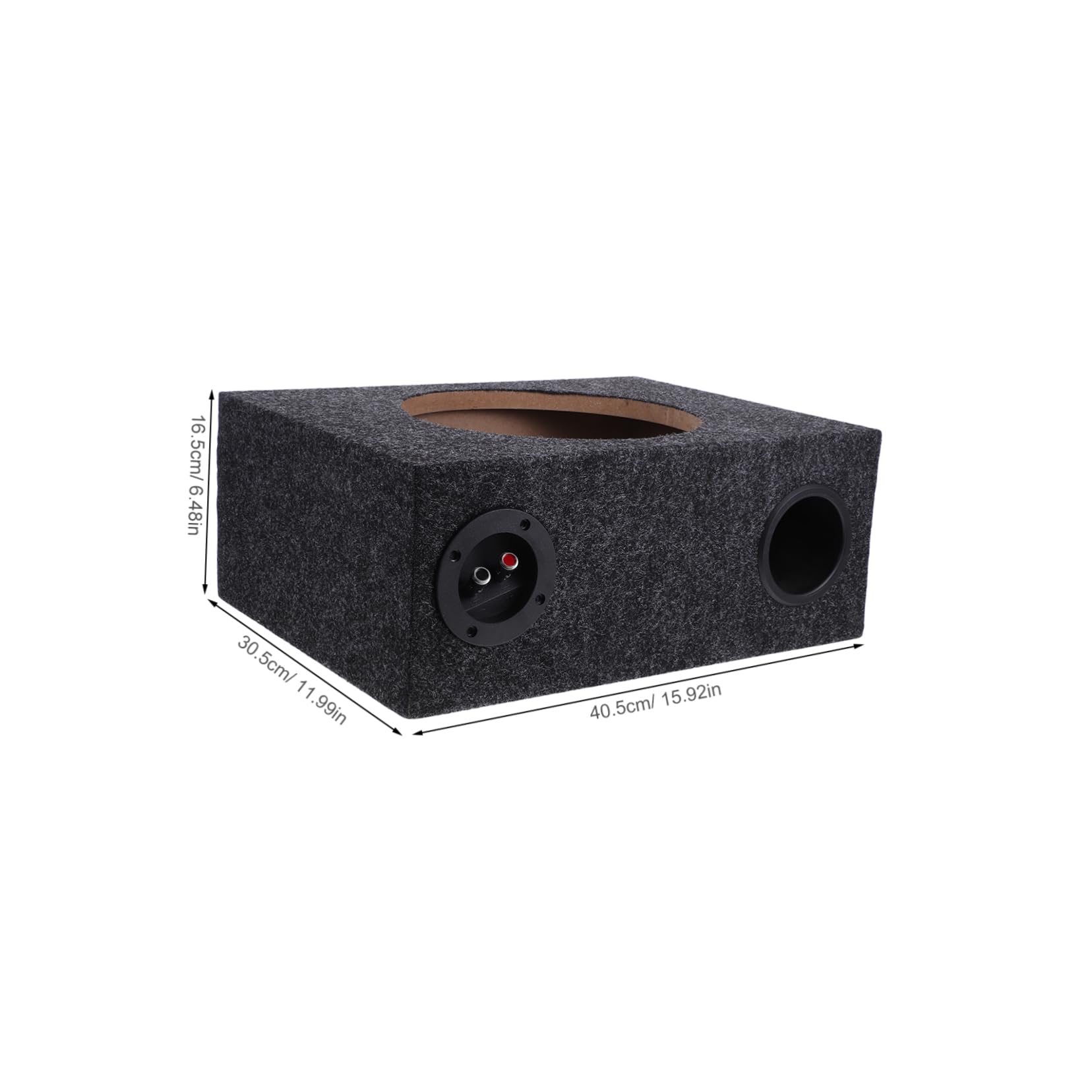 SOESFOUFU Subwoofer Enclosure 10 Inch for Car Sub Box Elegant Design Enhance Sound Performance