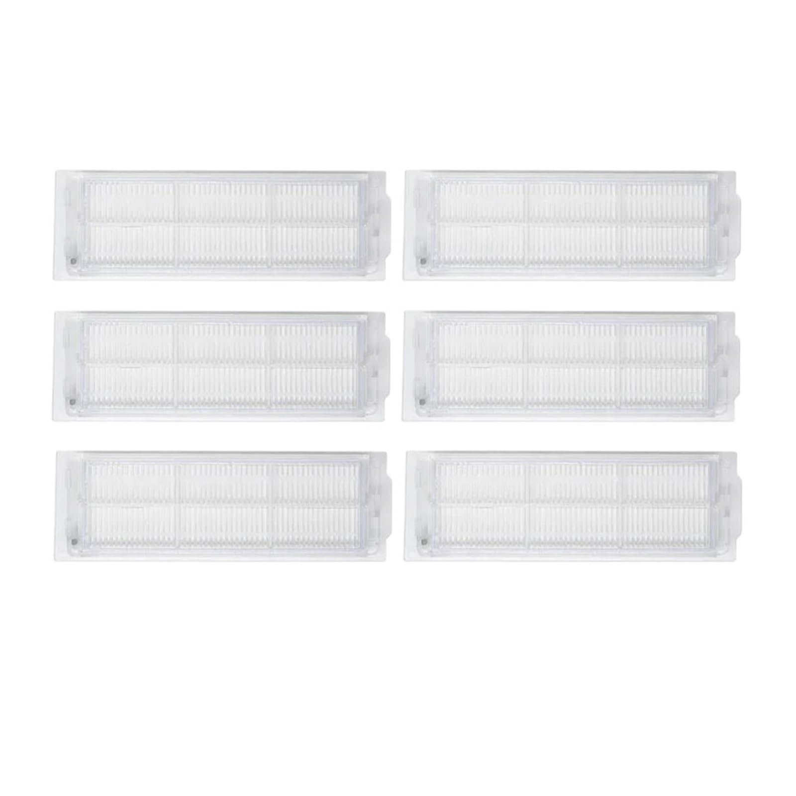 PORRSYDCD 2In1 Water Tank Dust Bin Box ，Compatible With Mi Mop- Pro STYTJ02YM MVVC01-JG VIOMI V2 V2 Pro V3 V-RVCLM21B Robot Vacuum Sweeper Part(6pcs)