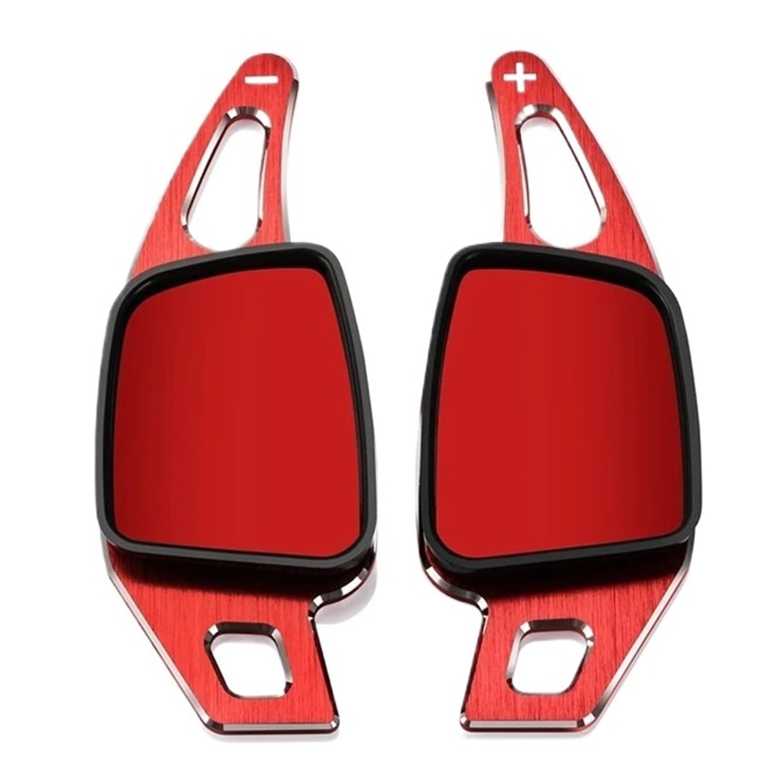 Immlsx Red Car Shift Paddle For A3 For A4 For A5 S3 S4 S5 Sq5 Sq7 Q2 For Q3 For Q5 For Q7 Tt For Tts Car Steering Wheel Shift Paddle Shifter Accessories Gear Shifter Paddles(Red)