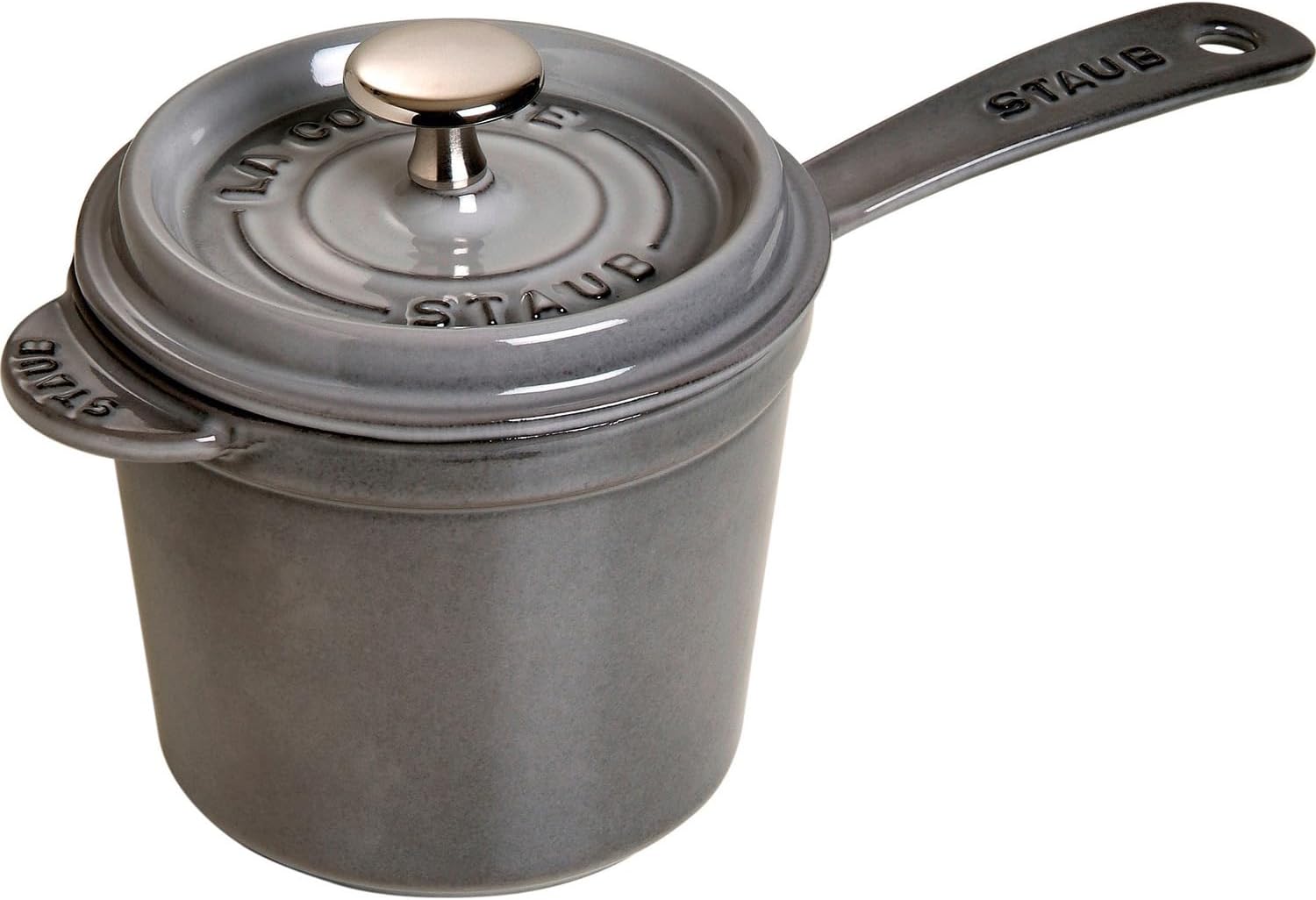 Fonte Sauce Pot, Cast-Iron, Graphite Grey, 18 cm