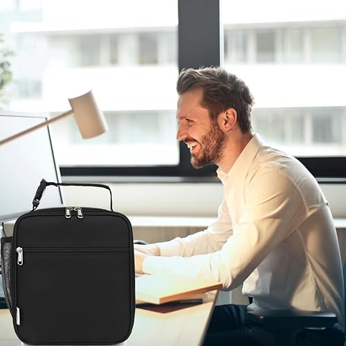 Miniatura 8 de Lonchera para niños, niñas, hombres y mujeres, kit de lonchera térmica pequeña y suave para la escuela, trabajo, picnic, viajes, lonchera portátil