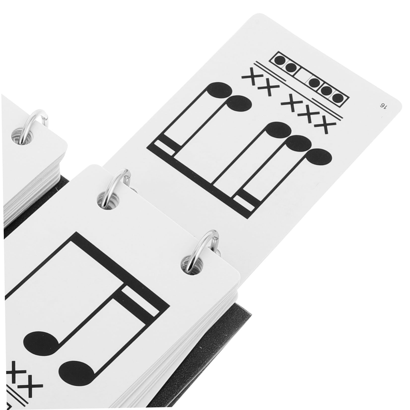 Musik-lernkarten Für Anfänger Rhythmus-trainingskarten Zum Notenlesen Und Notentraining Leicht Zu Transportieren Und Reinigen Für Musikunterricht Und Musikschüler