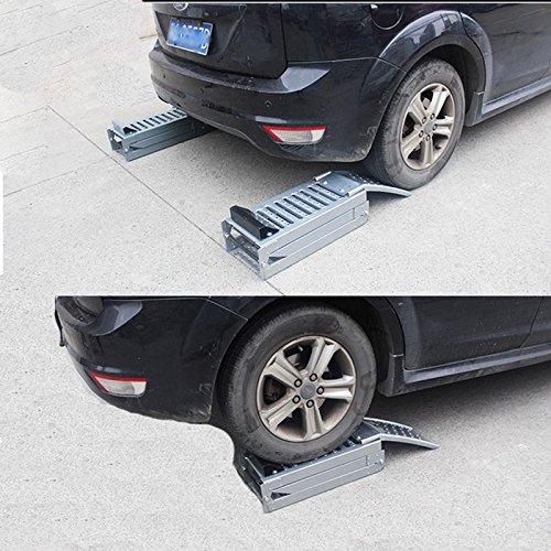 Rampa Plegable de Hierro para Autos y Motos 78.7in Largo miniatura 6