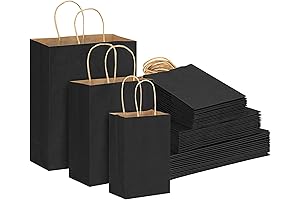 Multipurpose & Bulk Black Paper Bags