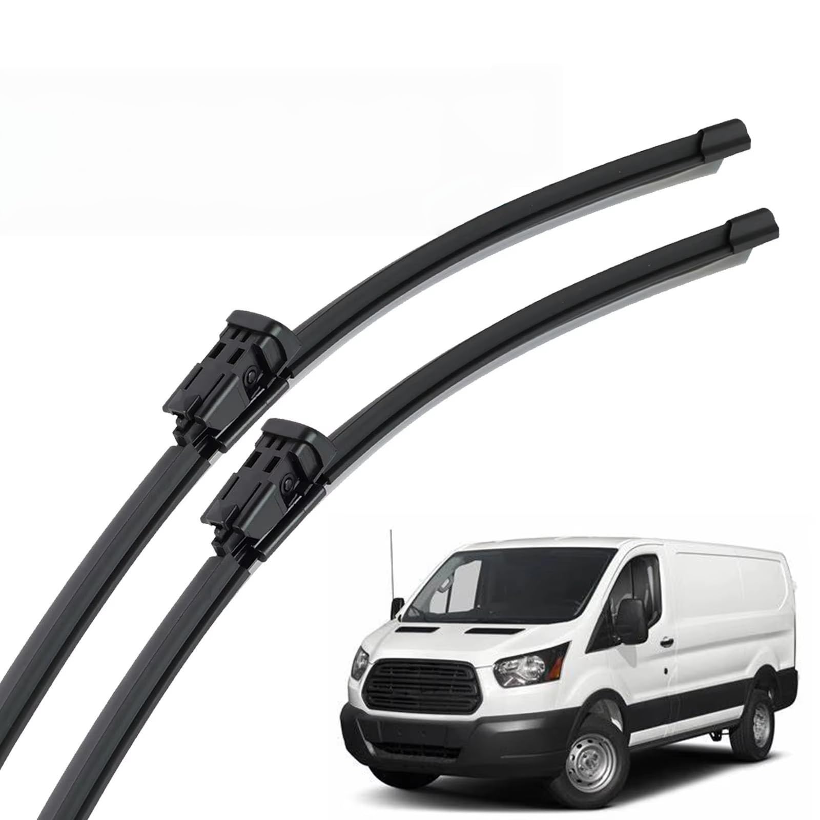 PAPEP Windscreen Wiper Blades for Ford Transit L2H2 2014-2019 30"+20", Front Replacement Wipers OEM Quality Water Repellent Rubber Automotive Windshield