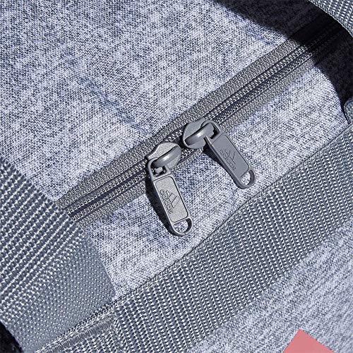 adidas Diablo Small Duffel Bag, Jersey Grey/Hazy Rose/Grey, One Size
