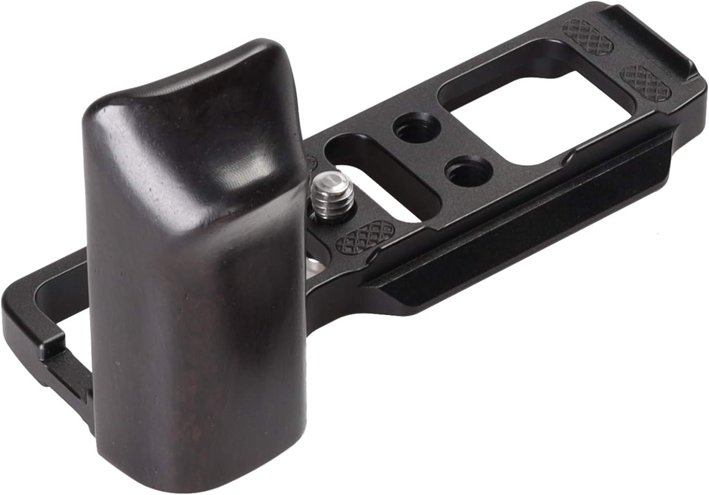 GRIII GR3 GRIIIX GR3X Hand Grip Quick Release Plate Compatible with Ricoh GRIII GR3 GRIIIX GR3X Camera -Aluminium Ebony (GP-GR3-B)