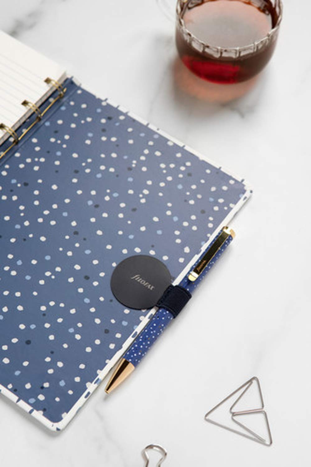 Filofax Elastyczna pętelka na długopis - węgiel drzewny