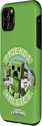 Miniatura 2 de Funda para iPhone 11 Pro Max Minecraft Legends Friends & Allies Mobs