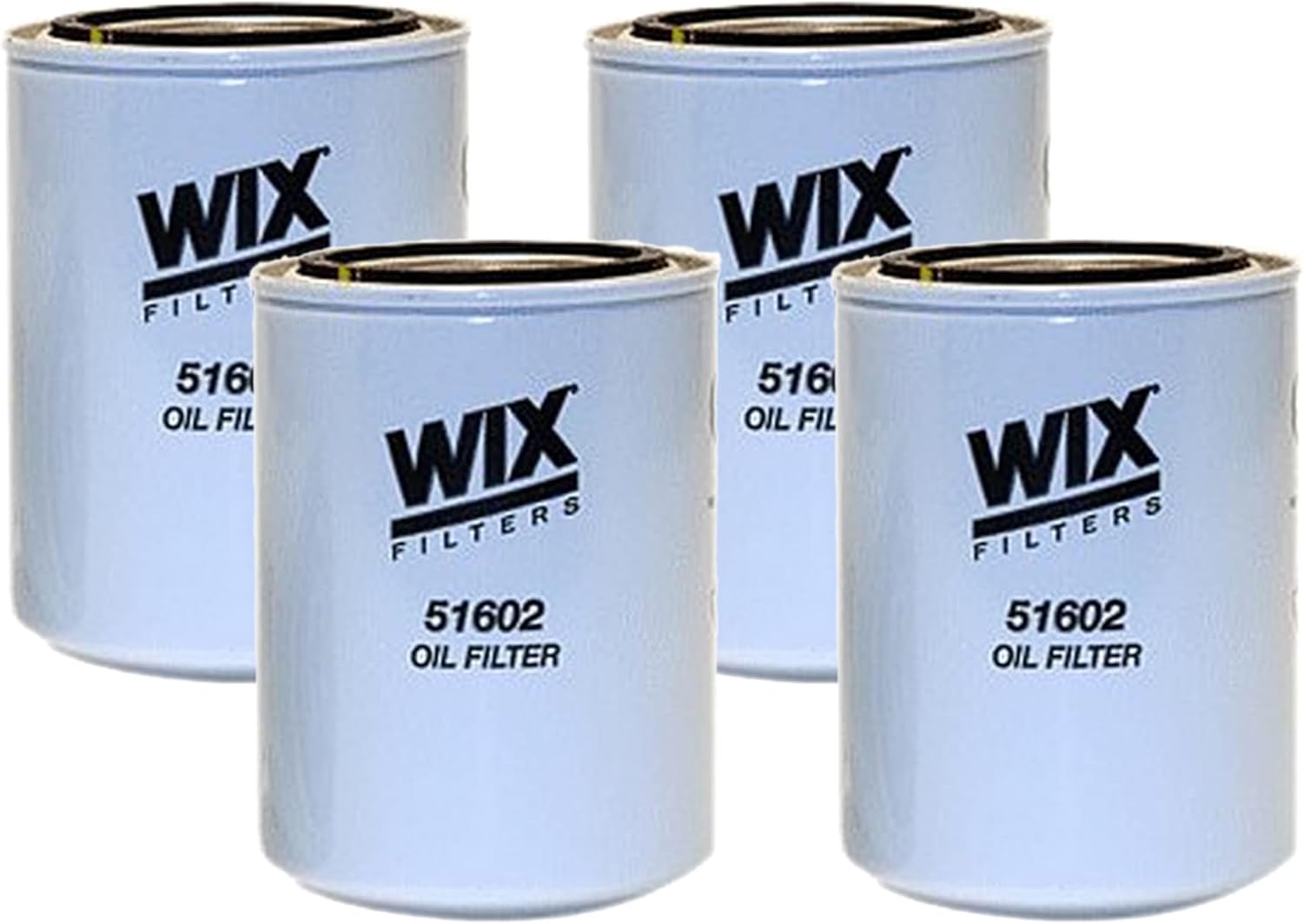 WIX Filters - 51602 Heavy Duty Spin-On Lube Filter, Pack of 4