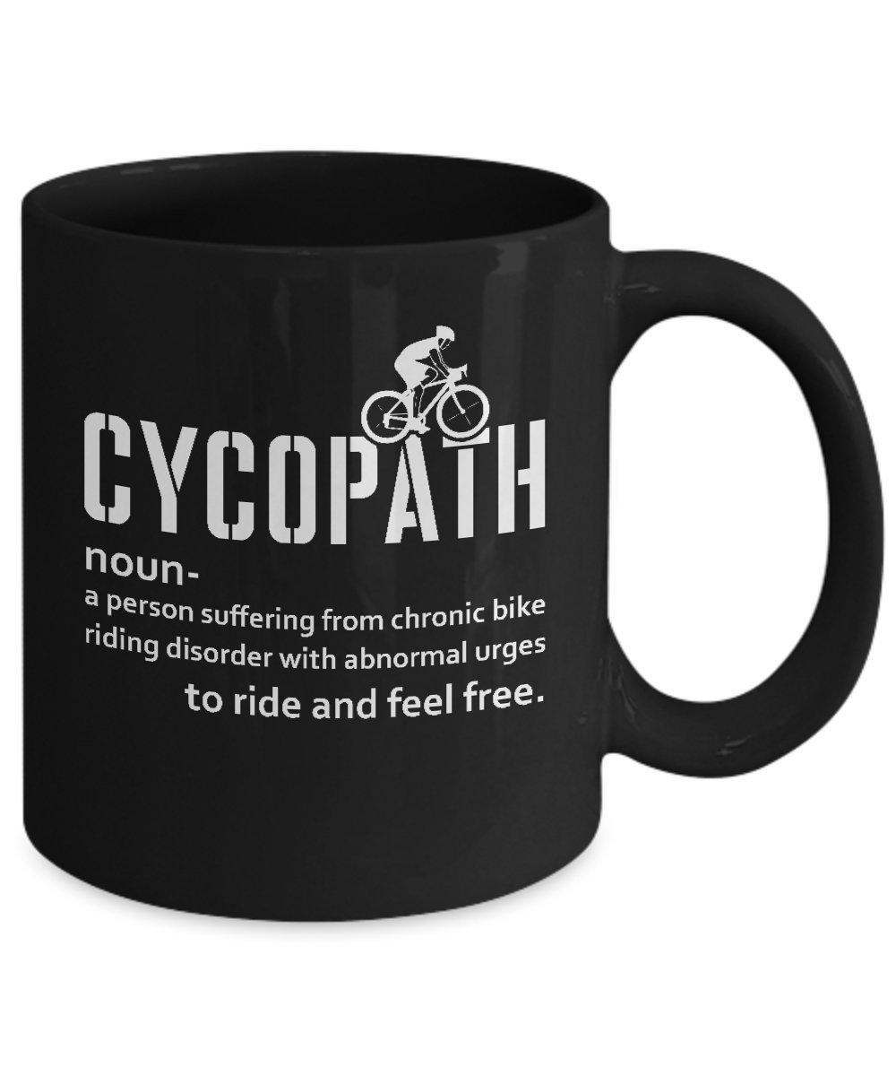 ユーモアコップ Amazon | cycopathマグカップ面白い自転車Cyclistマグユーモア面白い