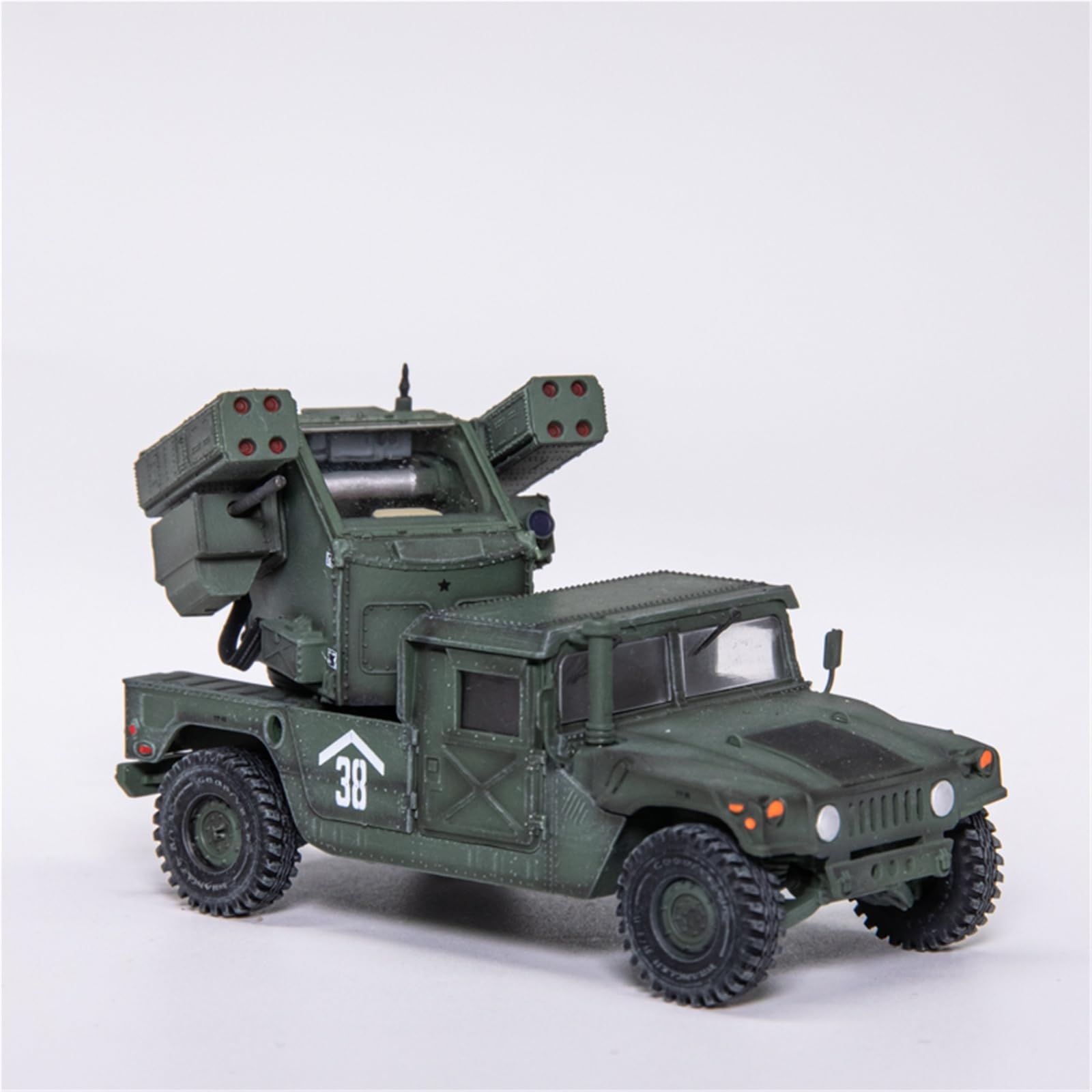 Auto In Miniatura 1 72 Humvee Dipinto Di Verde Kit Modello Carro Armato Militare Collezione Hobby Per Adulti Regalo Veicoli Giocattolo