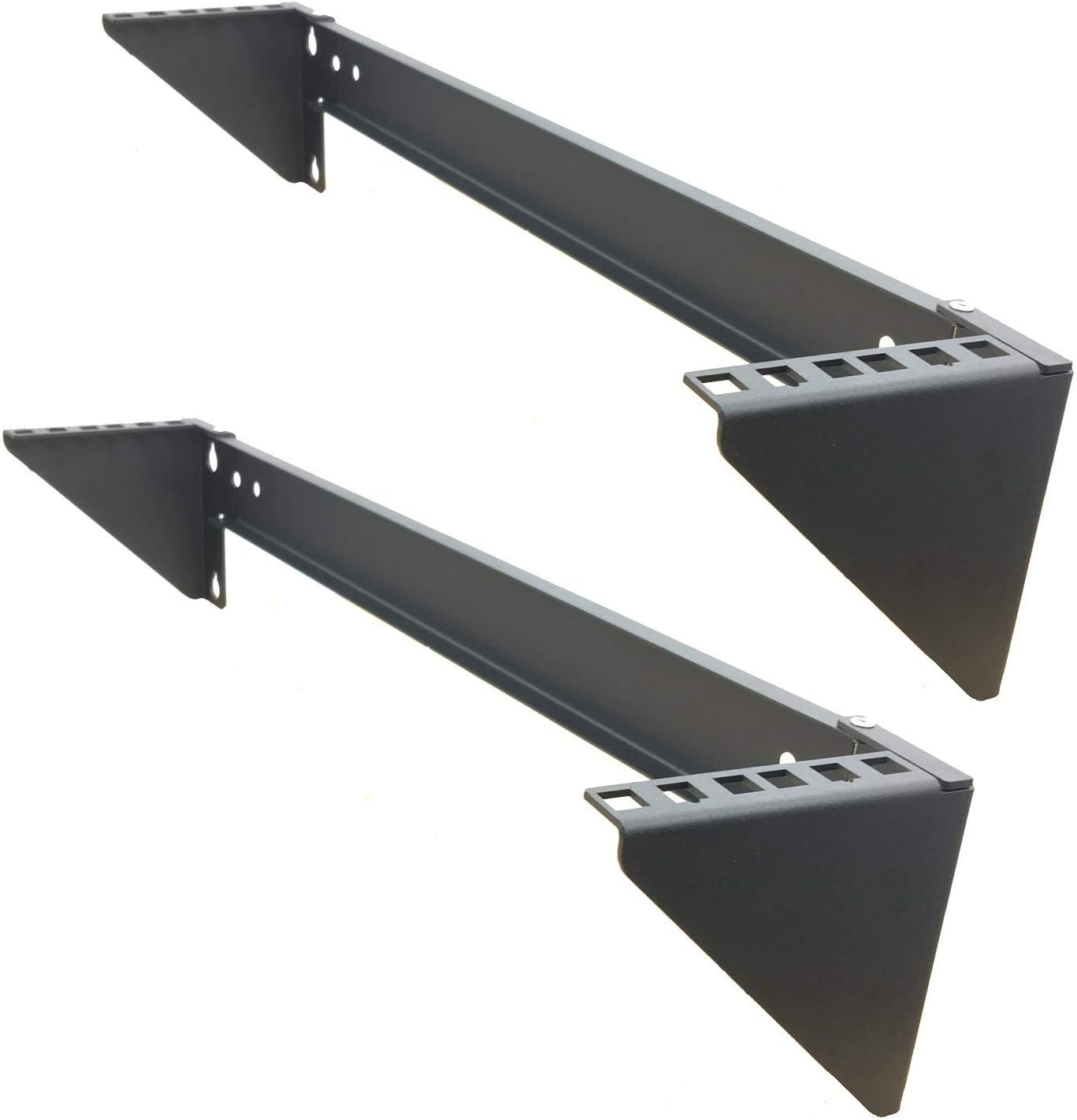 ❤ Crаzу Dеаlѕ Jingchengmei (2 Pack) 2U Foldable 44 Pounds Loading Vertical Wall Mount Patch Panel Bracket Steel Underdesk Mountable Server Rack for 19inch Network, Server and Data Equipment, Black(2U2PC44P) ❤ Crаzу Dеаlѕ Jingchengmei (2 Pack) 2U Foldable 44 Pounds Loading Vertical Wall Mount Patch Panel Bracket Steel Underdesk Mountable Server Rack for 19inch Network, Server and Data Equipment, Black(2U2PC44P)